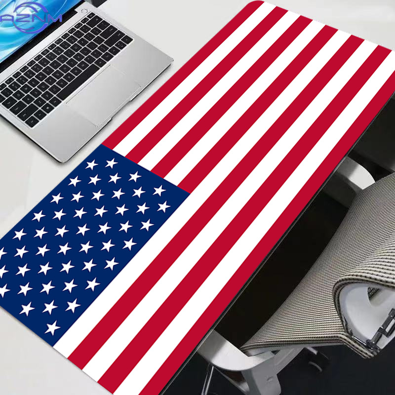 Gaming Keyboard Mini - Muismat Amerikaanse vlag patroon Groter XXL