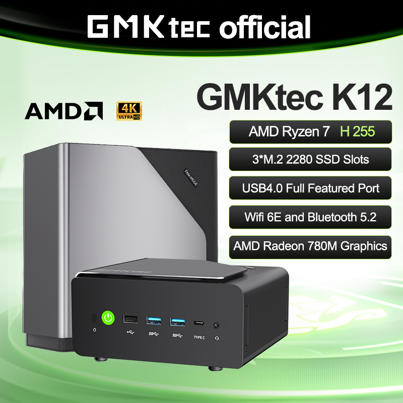 Amd Cpu Ryzen 7 - GMKtec K12 Mini-pc AMD Ryzen ™