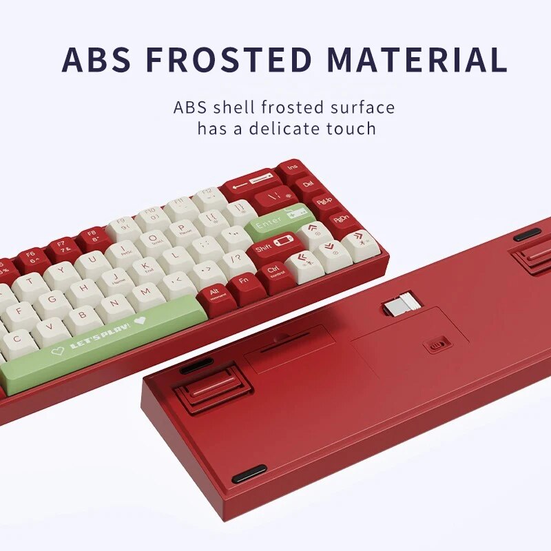 Ajazz Ak680 Mechanische Toetse - Gaming Keyboard Hot Swappable recensie en prijs