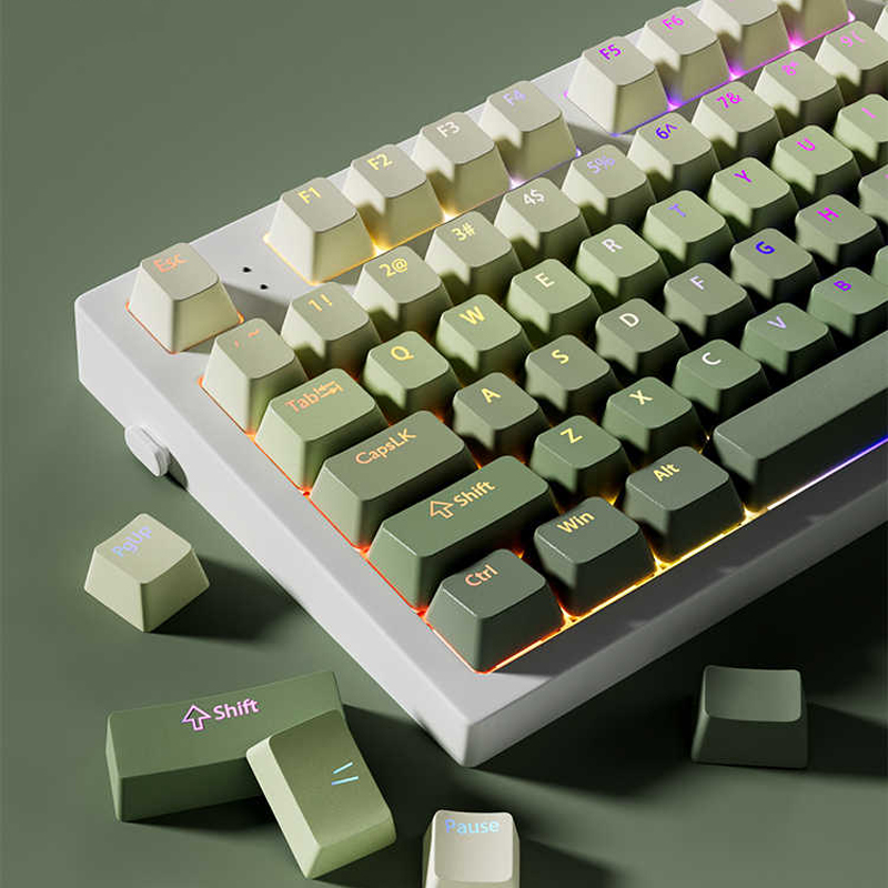 Green Grape Double Shot PBT Ke - Gaming Keyboard No Rgb recensie en prijs