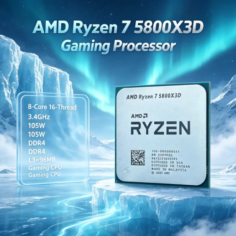 AMD R7 5800X3D 96 MB CPU-proce - Amd Cpu Ryzen 7 recensie en prijs